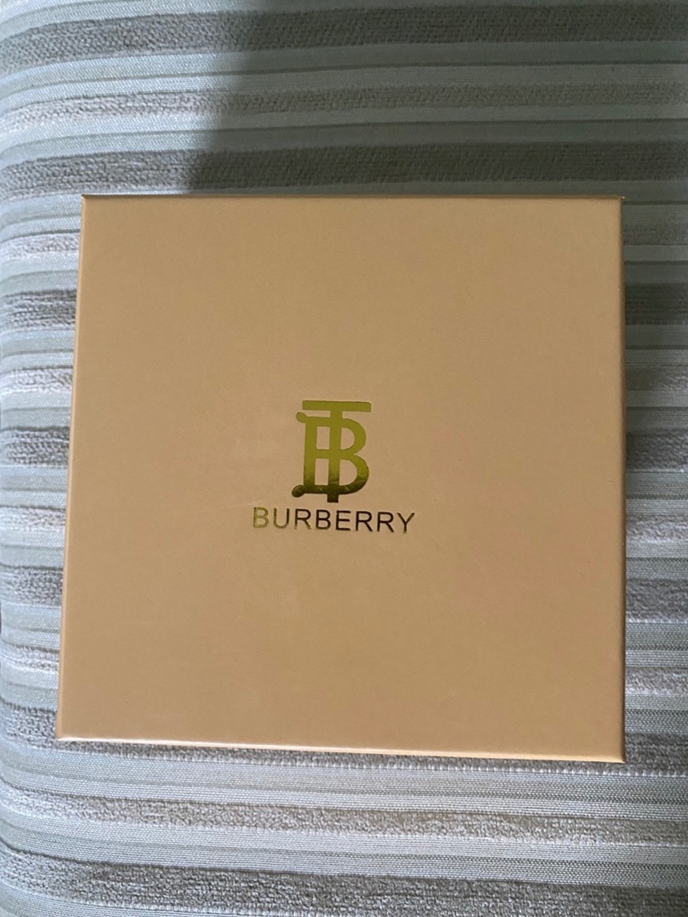 Gold “TB” Buckle on Reversible Burberry Belt - Picture 9 of 9